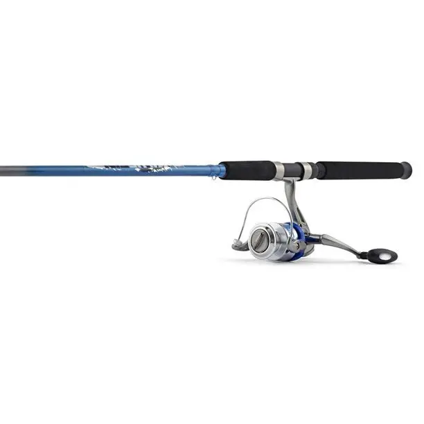 Hurricane Bluefin Inshore Spinning Combo – 8-Foot Medium-Heavy, Two-Piece Rod With Size 55 Reel 1