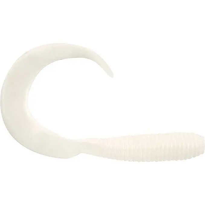 Hurricane Curltail Grub – 4-Inch Soft Plastic, Pack Of 10 1