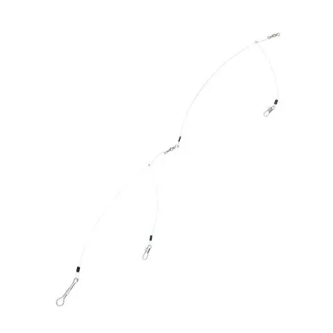 Hurricane Double Drop Mono Bottom Rig – 14-Inch, 60-Lb Test, Single Unit 1