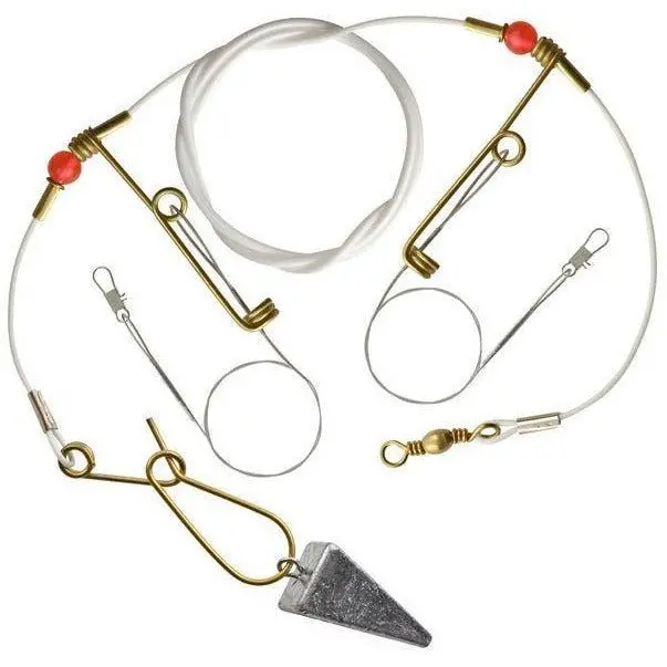 Hurricane Drop Bottom Fishing Rig – 15 Inches, 2 Oz 1