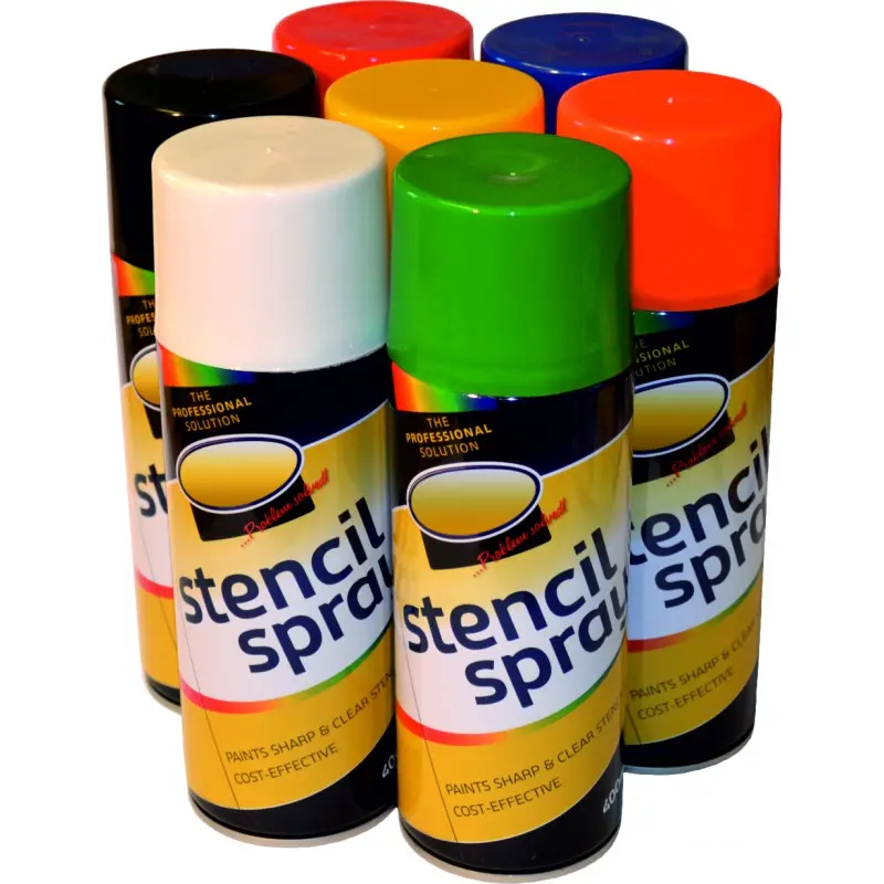 Industrial Stencil Spray Paint – 400Ml Precision Aerosol For Marking & Labelling 1