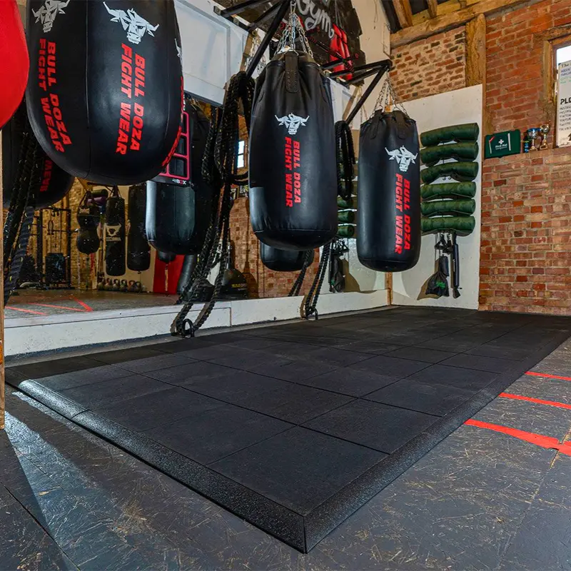 Interlocking Heavy-Duty Gym Floor Tiles 1