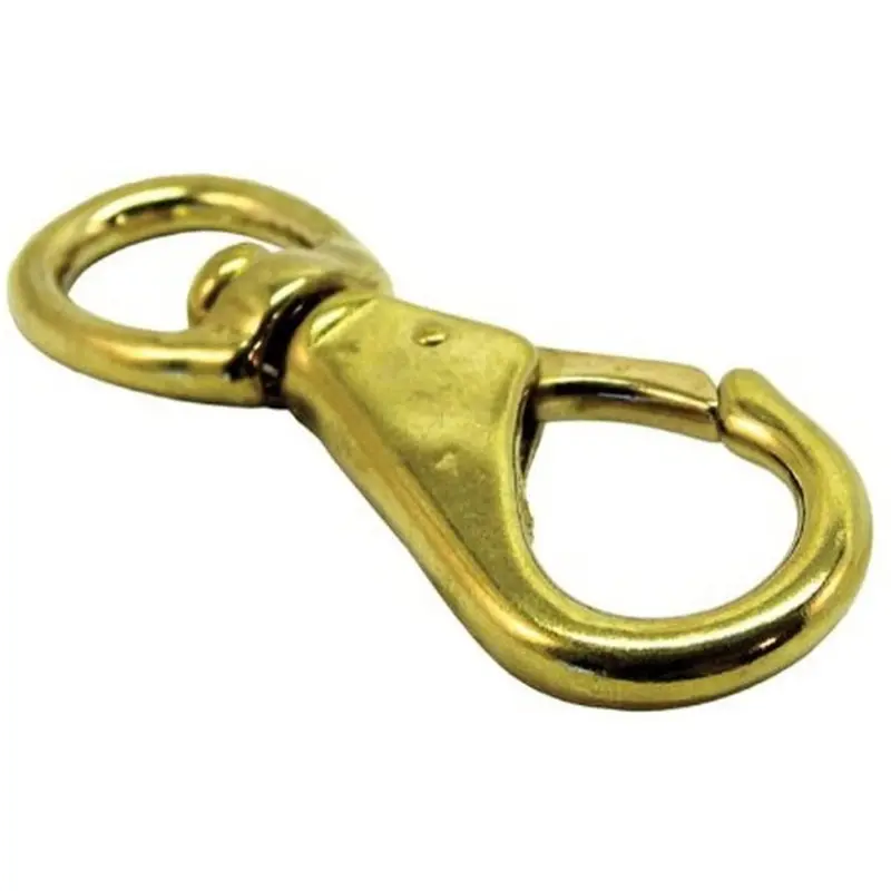 Invincible Marine Swivel Eye Snap Swivel – 4.5-Inch Brass 1