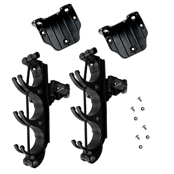 Jackson Triple Rod Holder & Paddle Stager With L-Brackets 1