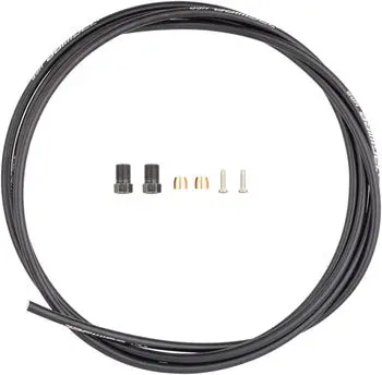 Jagwire Sport Mineral Oil Hydraulic Brake Hose Kit – Shimano Xtr/Xt/Deore/Mt Series, 2000Mm, Black 1