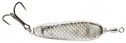 Jiggin Spoon Nickel Finish – Metallic Flash Spoon For Clear Water 1