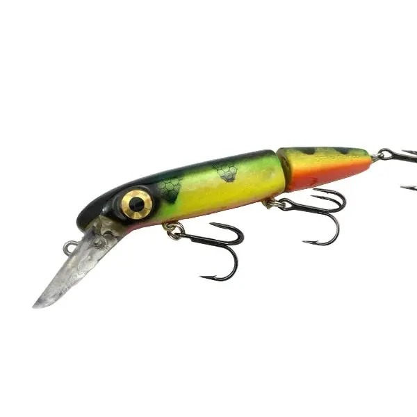 Joe Bucher Depth Raider Swimbaits – 6-Inch Jointed Perch Pattern 1