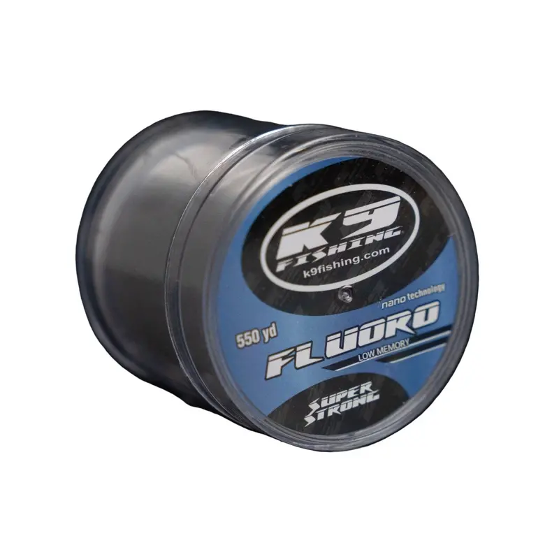 K9 Fishing Super Strong Fluorocarbon Line – 550-Yard Spool, Clear 1