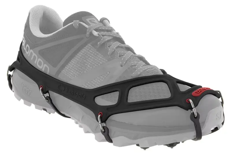 Kahtoola Exospikes Traction Devices For Hiking And Winter Footwear – Black 1