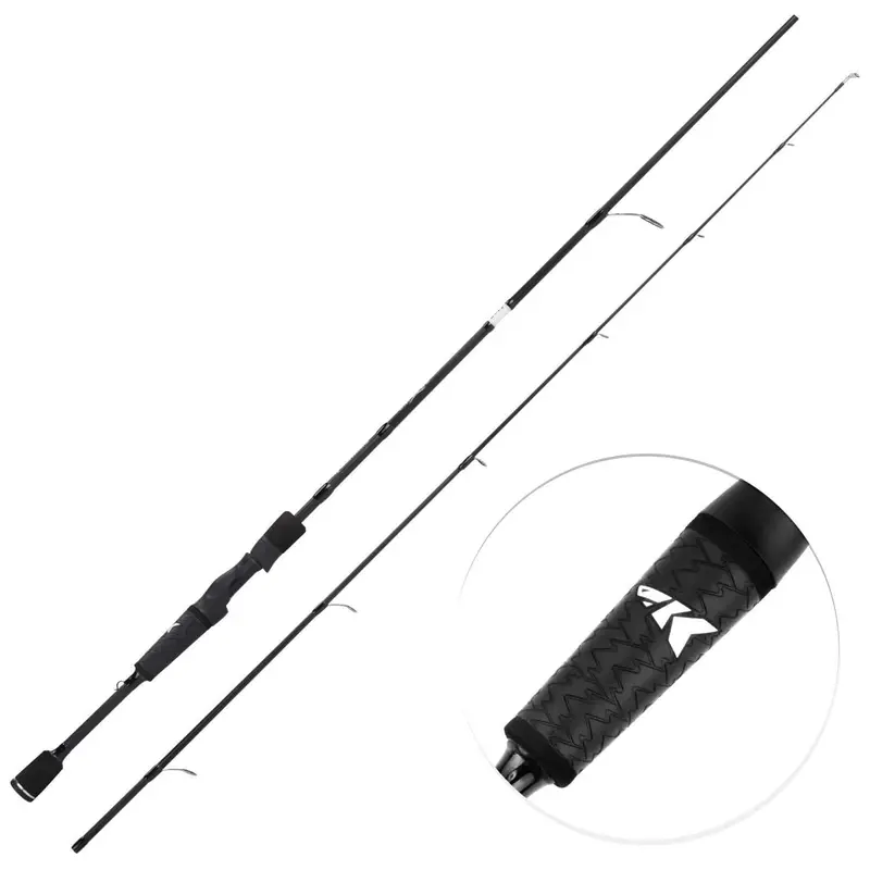 Kastking Crixus Im6 Spinning Rod – 7'0" Two-Piece Medium Power, Lightweight Graphite 1