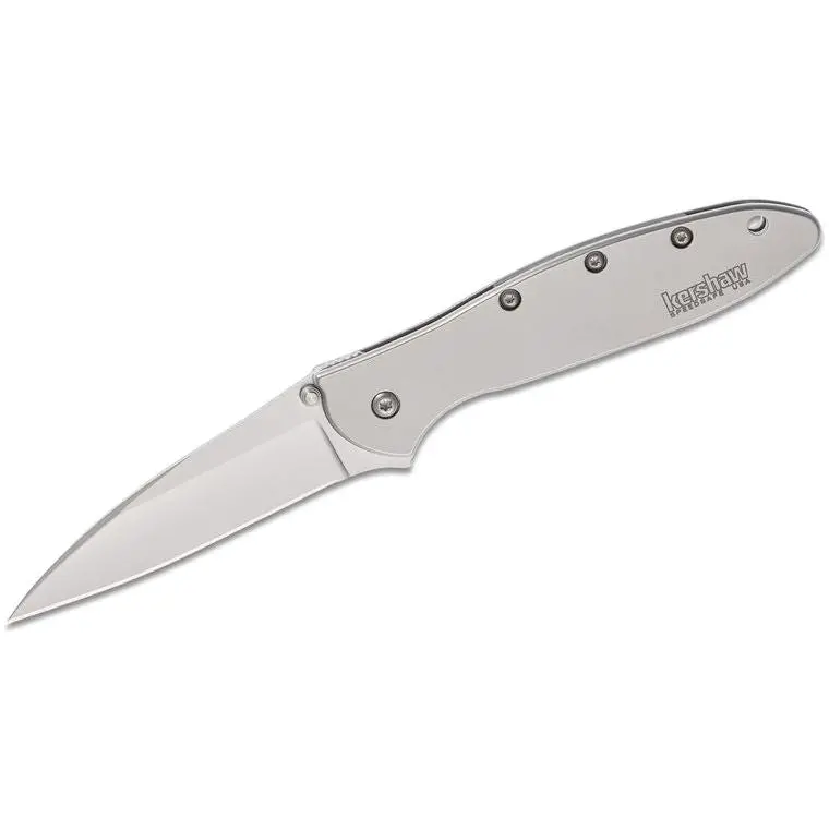 Kershaw Leek Assisted-Opening Flipper Knife – Ken Onion Design, 3" Blade 1