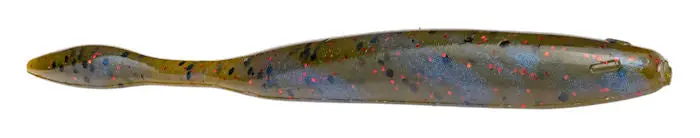 Kvd Dream Shot Opt Blue Craw Red Flake Worm 1