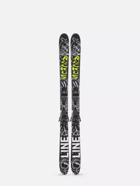 Line Ruckus Quikclik Jr Skis – Youth System Skis – 2025 1