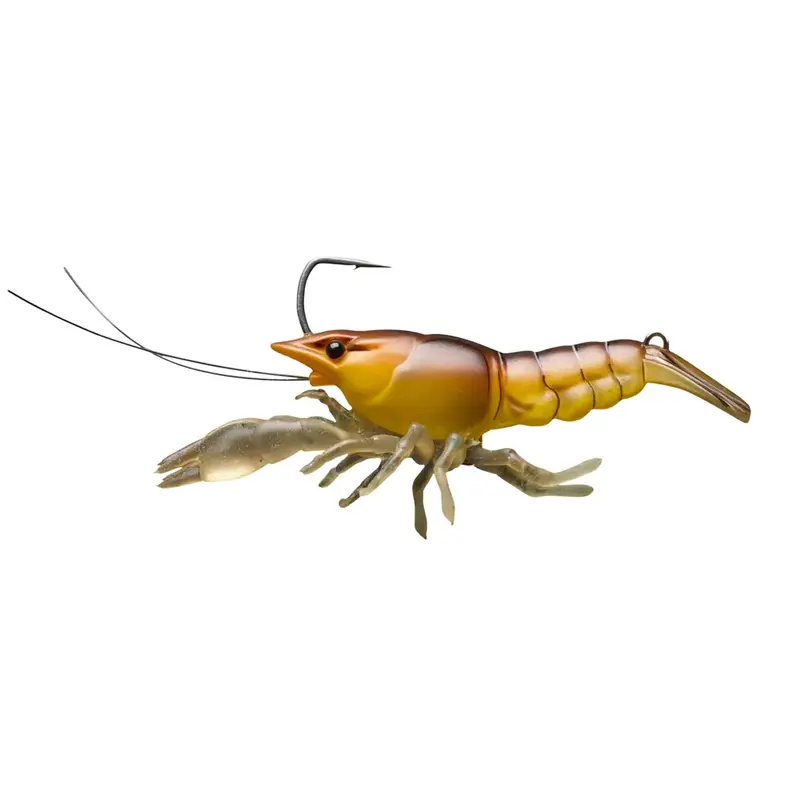 Live Craw Orange Brown Soft Craw Bait 1