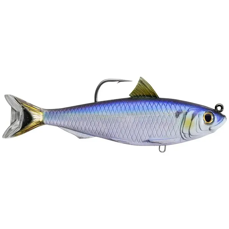 Live Target Herring Swimbait – 4.5-Inch, 0.75 Oz, Blue/Black Finish 1