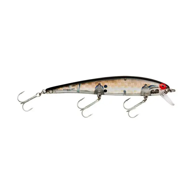 Long A Fishing Lure – Silver Prism With Black Back 1