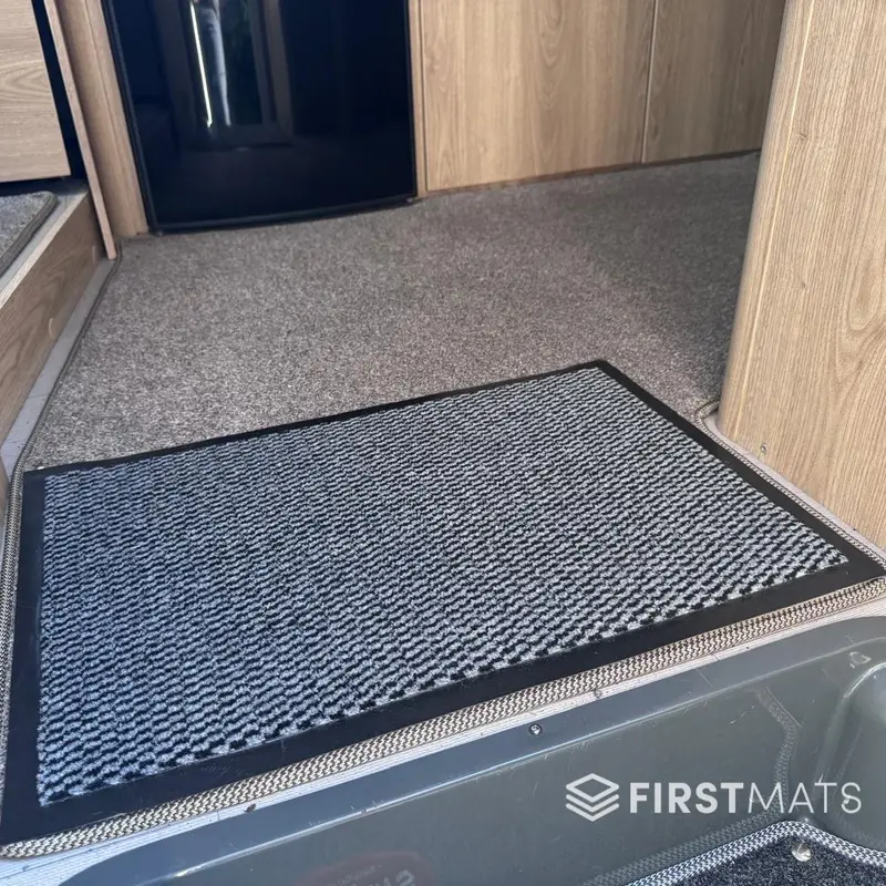 Low-Pile Precision-Cut Floor Mat For Motorhome Cabins 1