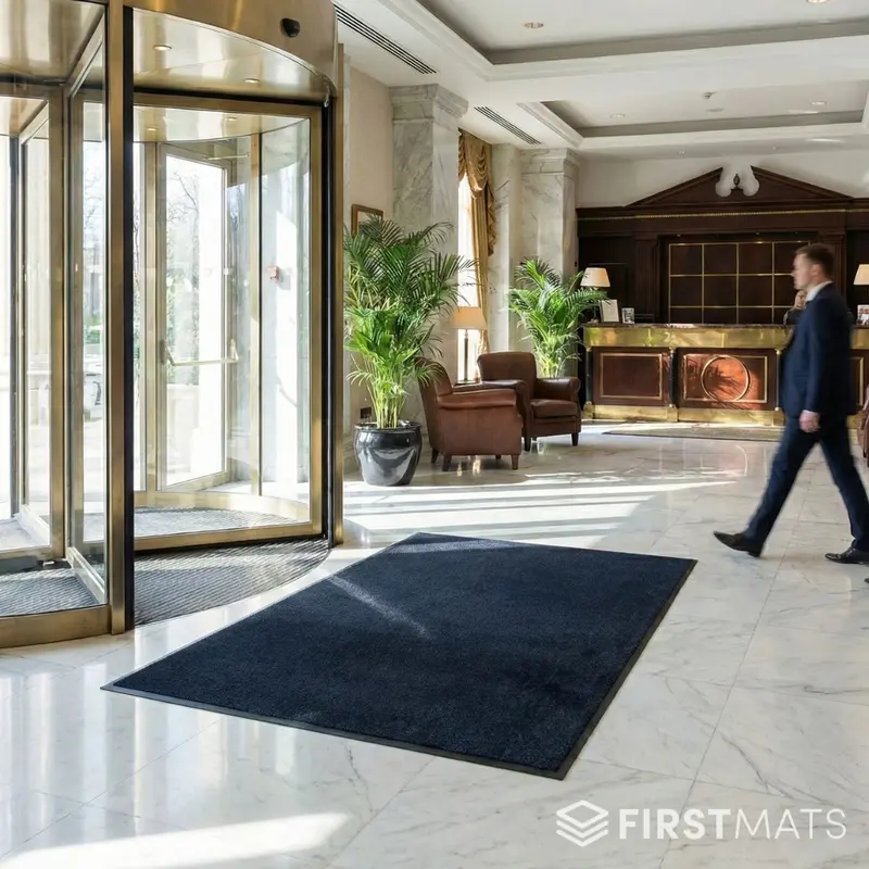 Low-Profile Hotel Lobby Entrance Mat – Sleek, Seamless Floor Transition 1