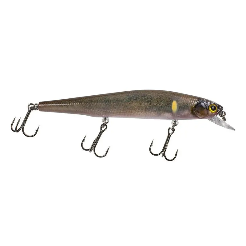 Lunkerhunt Sushi Jerkbait 110 – 4.3-Inch, 0.5-Ounce Common Shiner Finish 1