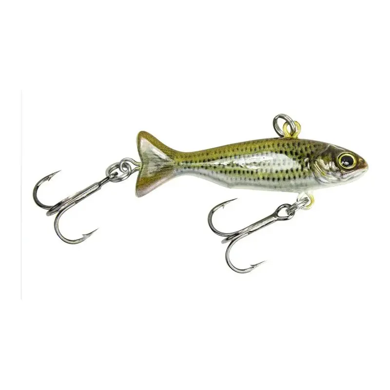 Lunkerhunt True Bait Jig – 1.75-Inch, 3/4 Oz Pre-Rigged Soft Plastic Head 1