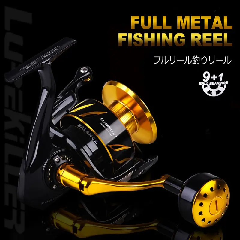 Lurekiller Saltwater Spinning Reel – 10-Ball Bearing Japanese-Inspired Design With 35Kg Drag Power 1