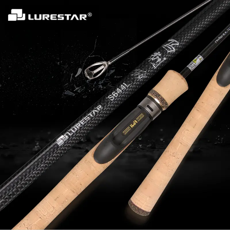 Lurestar 4-Section Travel Spinning Rod – High-Carbon Fast-Action Jig Rod (1.9M–2.1M) With Fuji Components 1
