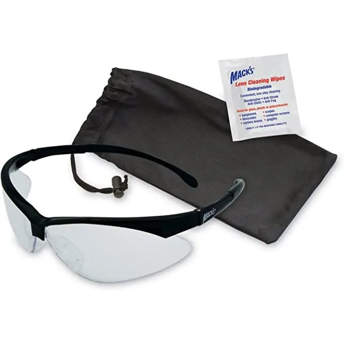 Mack’S Shooters Clear High-Clarity Safety Glasses 1