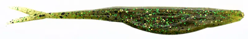 Mag Super Fluke Soft Lure – Christmas Tree Red 1
