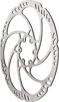 Magura Storm Hc 180Mm Disc Brake Rotor – 6-Bolt Mount, Silver Anodized 1
