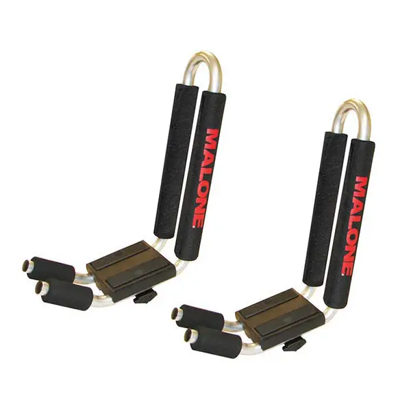 Malone J-Pro 2 Kayak Rooftop Carrier With J-Cradles And Straps 1