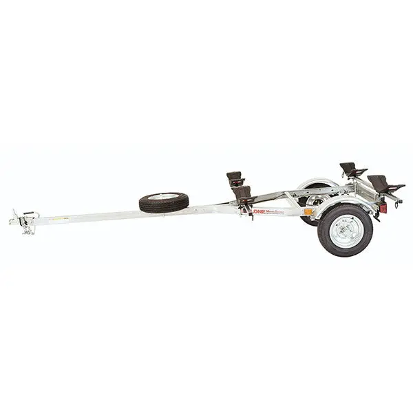 Malone Microsport Lowbed 2-Kayak Trailer With Spare Tire 1