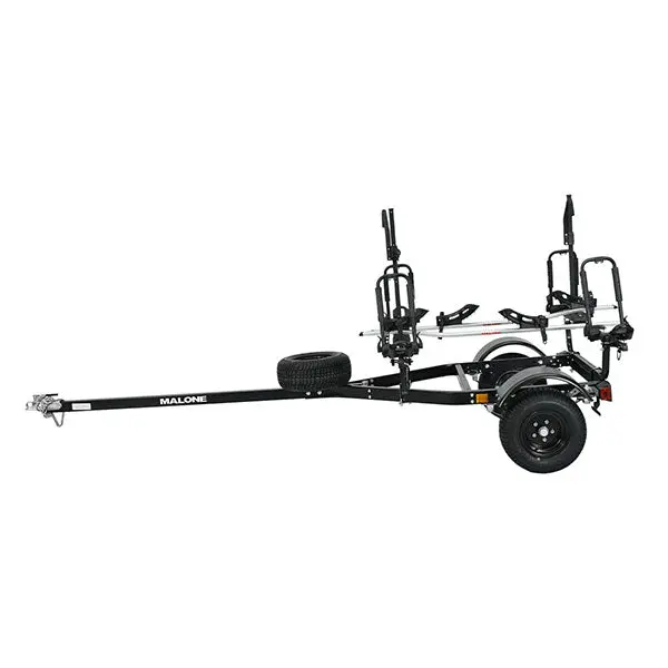 Malone Microsport Off-Road 2-Kayak & 2-Bike Trailer Package 1