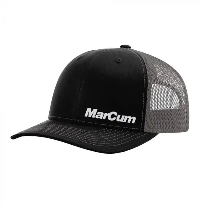 Marcum Mtc1 Black Snapback Hat – One-Size-Fits-Most 1