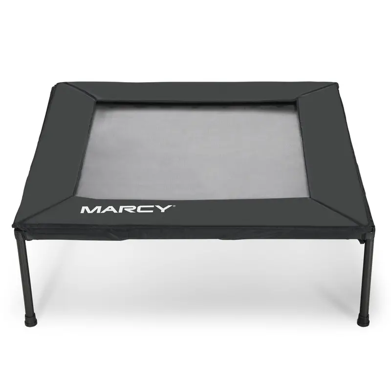 Marcy 40-Inch Square Fitness Trampoline With Safety Enclosure 1