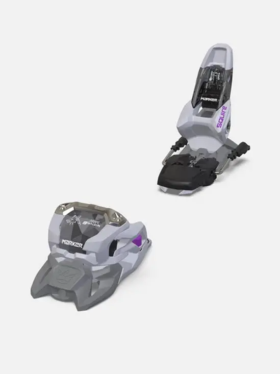 Marker Squire 11 Gray/Purple Ski Bindings – 2026 Model 1