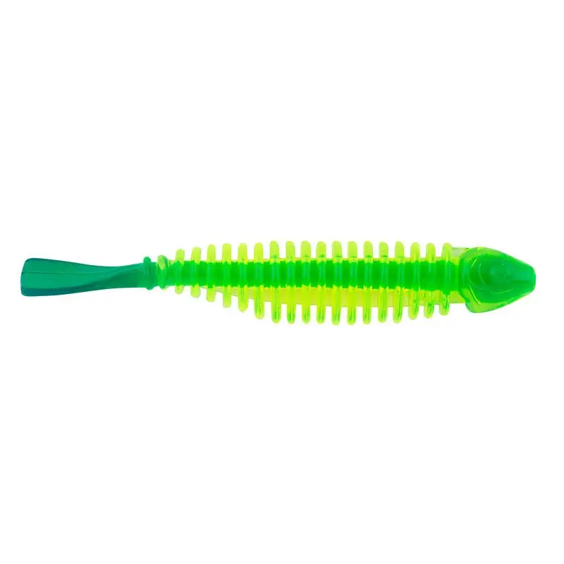 Matzuo Gaikotsu Ribbed Beaver Tail – 4-Inch Soft Plastic Trailer, 8-Pack 1