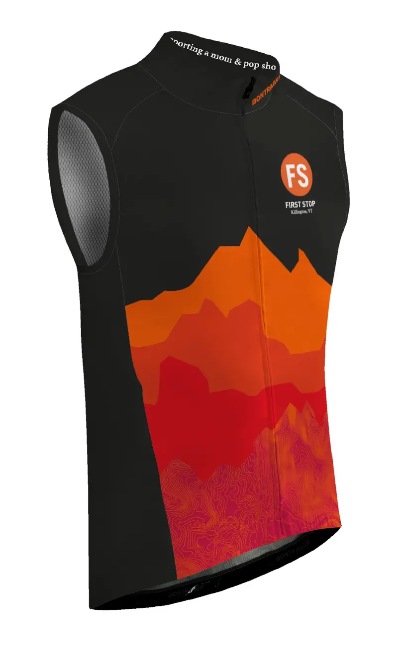 Men'S Board Barn Wind-Resistant Cycling Vest – First Stop Layering Essential 1