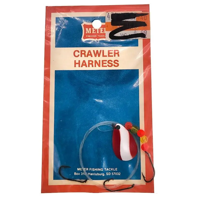 Meter Fishing Crawler Harness – Durable Inline Rig For Nightcrawlers, Single Pack 1