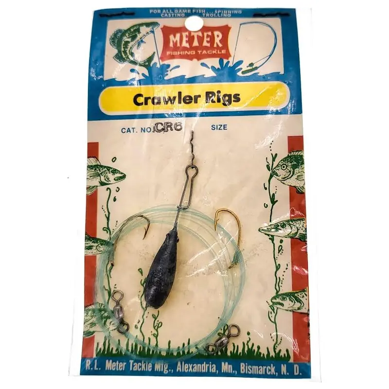 Meter Fishing Crawler Rig – Single Pre-Rigged Harness 1