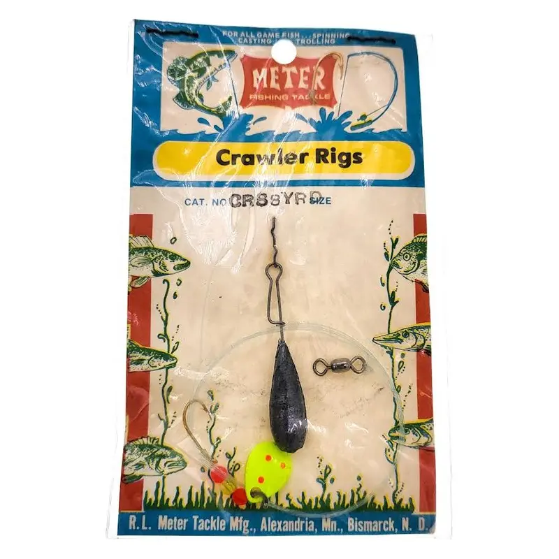 Meter Fishing Crawler Rig With Spinner – 1/2 Oz Weighted Harness 2