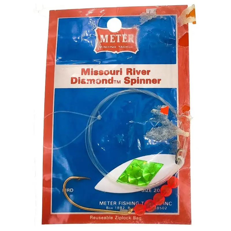 Meter Fishing Missouri River Diamond Spinner – Compact, High-Visibility Design 2