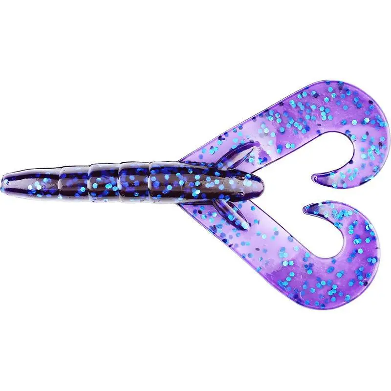 Missile Baits Twin Turbo Double Tail Grub – 3.25", Pack Of 8 1
