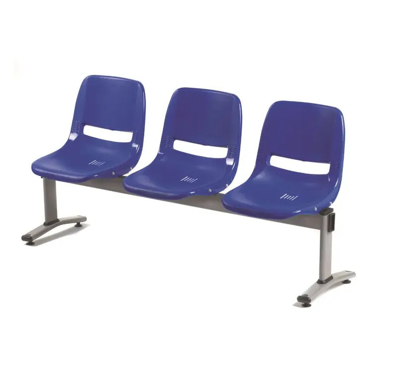 Modular Beam Bench Seating – 3 Or 4 Person Configuration 1