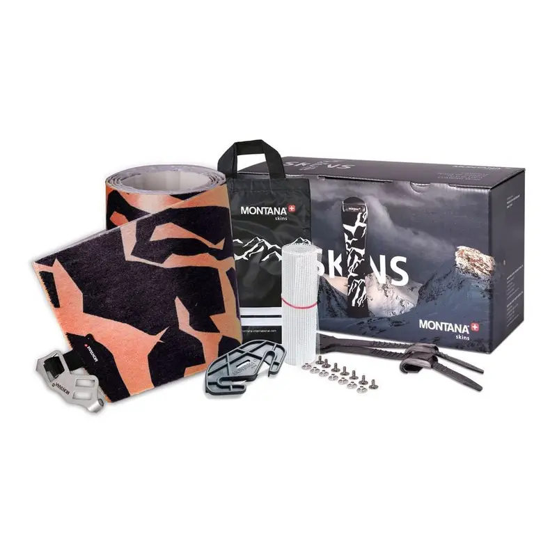 Montana Montamix Splitboard Skins – 160Mm Width, Cut-To-Fit 1
