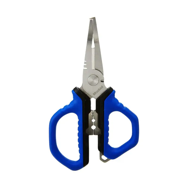 Mustad Blueline Mini Scissors – Compact Cutting Tool 1
