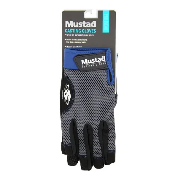 Mustad Fishing Casting Gloves – Large Size 1