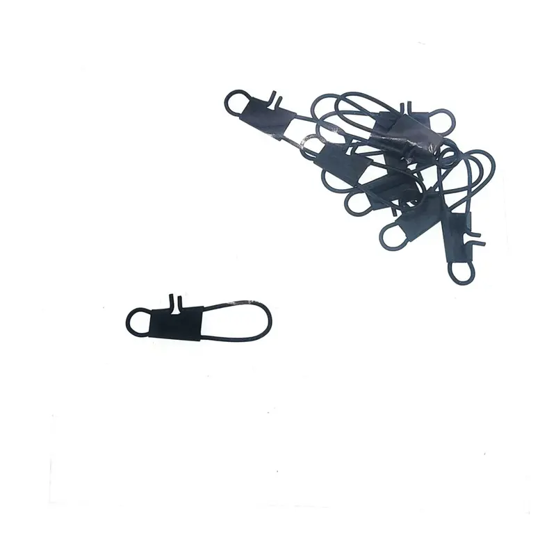 Mustad Interlock Snap Swivels – 1-5/16", Size 2/0, 10-Pack 1