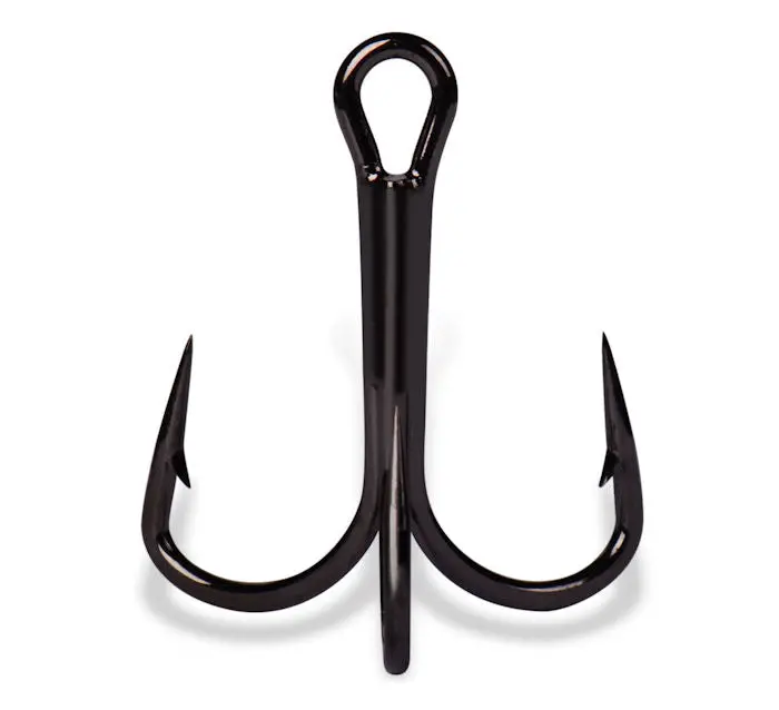Mustad Kvd Elite Round Bend Treble Hook – Standard Strength 1