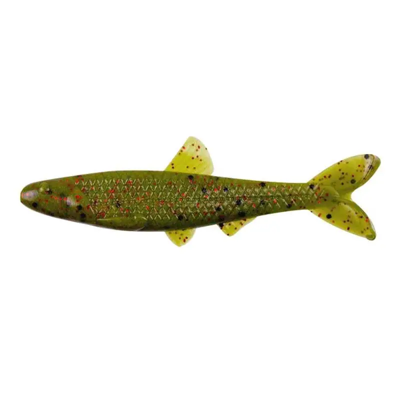 Ned Minnow Soft Bait – Soft Watermelon Red Flake 1