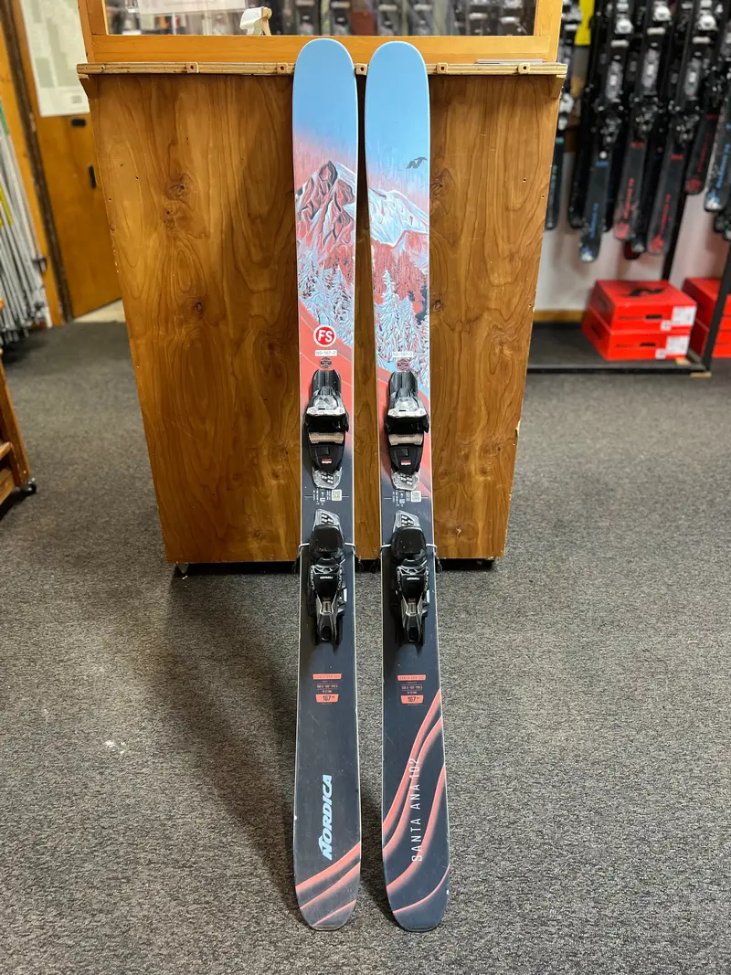 Nordica Santa Ana 102 Skis + Marker Squire 11 Bindings – 167Cm Demo Set (2025) 1